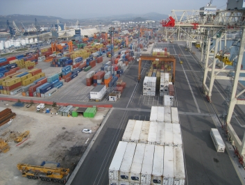 Porto di Capodistria, entroterra 7c – Giunto di dilatazione 1